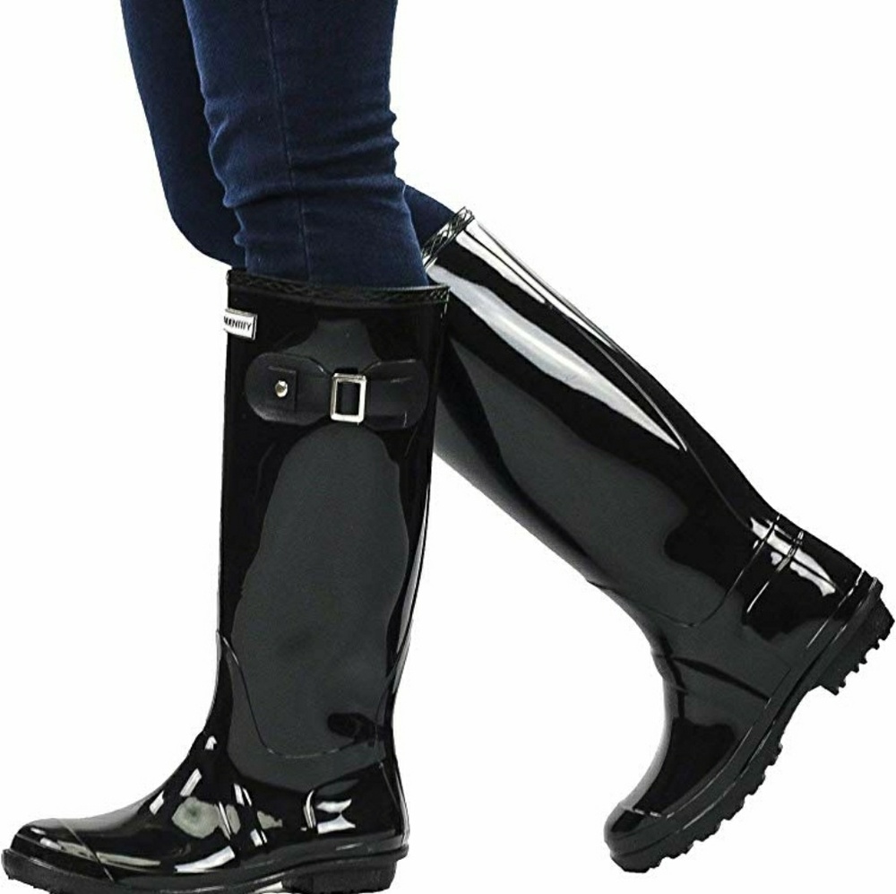 Exotic Identity Original Tall Rain Waterproof PVC, Non-slip Boots